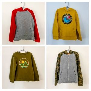 Boys 6/7 hoodies bundle. Old Navy, Cat & Jack. Graphic hoodies.